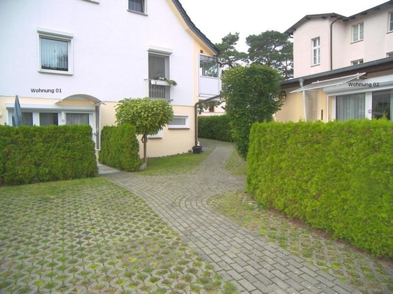 Strandnahe Ferienwohnungen Heringsdorf  Exteriör bild